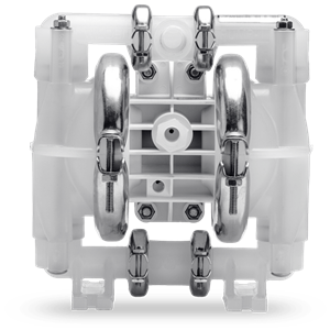 Wilden P1/PPPPP/WFS/TF/KWF Diaphragm Pump, Pro-Flo, Polypropylene, Wilflex, 1/2'' NPT