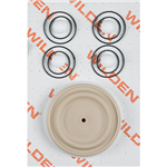 Wilden 02-9805-55-201 Wet Kit, 1'' Original Clamped, All Plastics, Full Stroke PTFE w/Wil-Flex Back-up (1'' O/P/TWS)