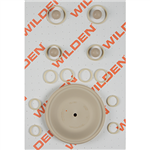 Wilden 02-9805-58 Wet Kit, 1'' Original Clamped, All Plastics, Wil-Flex (1'' O/P/WFS)