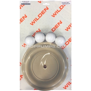 Wilden 08-9814-55-201 Wet Kit, 2'' Advance Bolted, All Materials, Full Stroke PTFE w/Wil-Flex Back-up (2'' A/M/TWS)