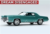 1968 Cadillac Eldorado Silverpine Green Iridescent 1:24