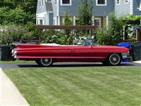 1961 Cadillac Series 62 Convertible 1:24
Image shown is actual car, final model specifications not finalized
