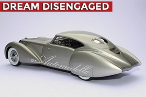 1937 Delage D8-120 S Aerodynamic Coupe by Pourtout 1:24 Pebble Beach 2005 Winner