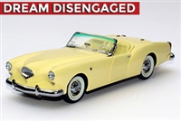 1954 Kaiser Darrin 161 Cabriolet Tribute Edition Yellow Satin 1:24