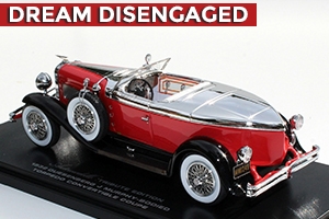1932 Duesenberg J Murphy-bodied Torpedo Convertible Coupe Tribute Edition Red 1:43