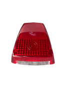 Taillight lens w/clear panel