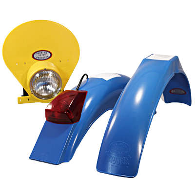 IB Muder IT Rear fenders Blue yellow HLNP