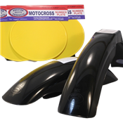 MX Front/MX Rear fenders (yellow number plate set 3)