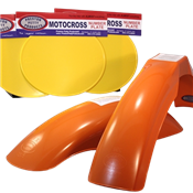 MX Front/MX Rear fenders (yellow number plate set 3)