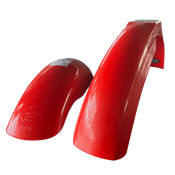 Red - MX front and MX rear fender set