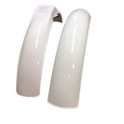 'Replica" Rear Muder and PP IB Muder front Fender -White