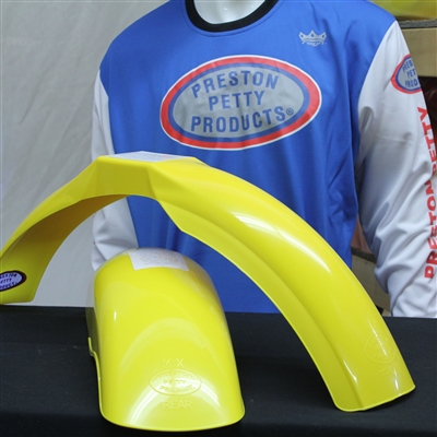 Preston Petty MX front  rear fender plus jersey