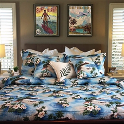 Island Life Queen Duvet Cover Set