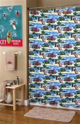 Beach Shower Curtain