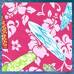 Blue Glassy Girl Pillowcase