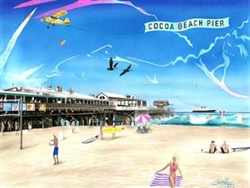 Cocoa Beach Pier Sign