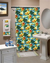 Paradise Abound Shower Curtain