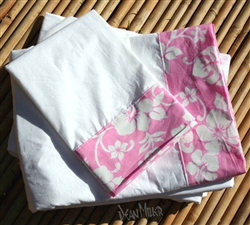 Pink Hibiscus Sheet Set