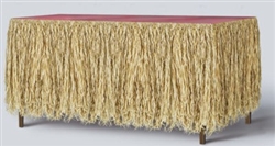 Raffia Table Skirt