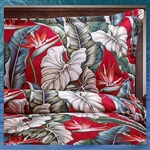 Birds of Paradise Duvet Cover