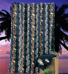 Hawaiian Tropical Shower Curtain