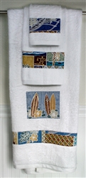 Sunset Beach Bath Towel Set