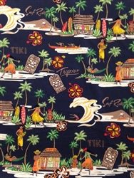 Tiki Island Pillowcase