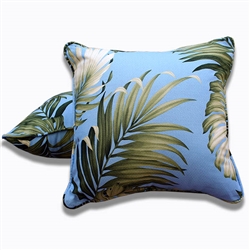 Soft Seas Throw Pillow