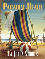 Paradise Beach Sign