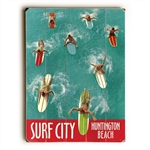 Surfers in Water Sign