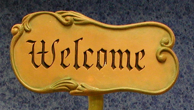 4042 Fancy Welcome Tablet