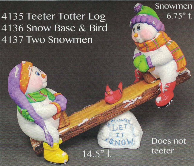 4137 Two Snowmen for 4135