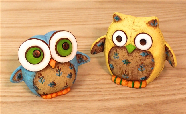 4200 Small Felty Owls (2)