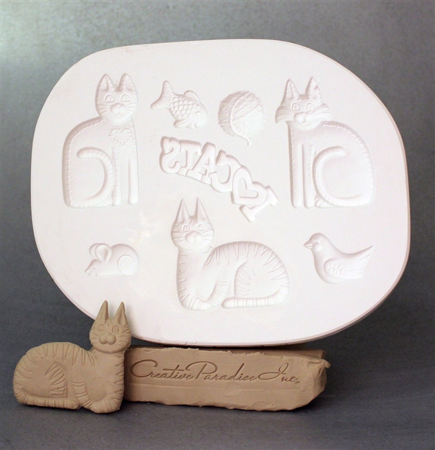 SG13 Cat Sprig Mold