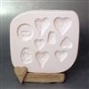 SG48 Hearts O' Clay Sprig Mold