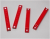 Red Rubber Coated Magnetic License Plate Holder