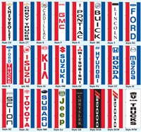 Vertical Dealer Drape Flag - Double Face