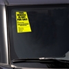 Vehicle Not For Sale Decal
