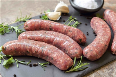 High Welfare Honey Garlic Beef Sausage