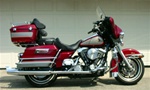 Harley Davidson FLHTC Windshield by Precision Plastic Products, Inc.