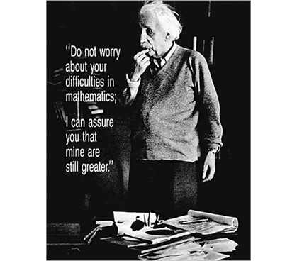 Enhances Wall Decor For Dorms - Einstein Quote Poster - Cool, Smart Poster