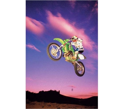 Supplies For College - Motocross Air  Poster - Cool Dorm Decoration