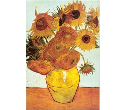Great For Art Lovers - Van Gogh - Twelve Sunflowers Poster - Classy Art Poster
