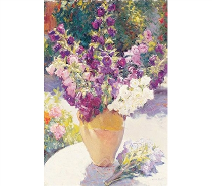 Colorful Flower Vase - Noott Painting Poster