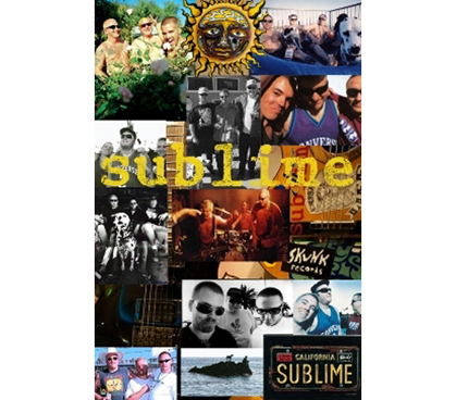 Great For Band Fans - Sublime Collage Poster - Decorate Your Dorm