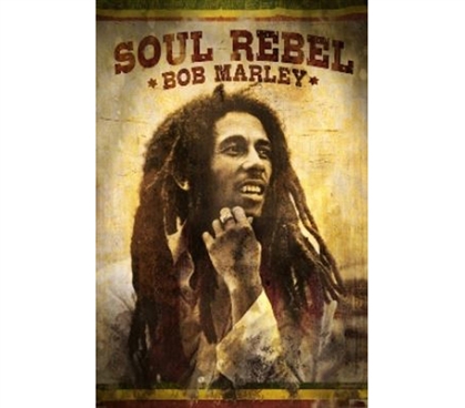 Fun Dorm Supply - Bob Marley Soul Rebel Poster - Great Music Poster