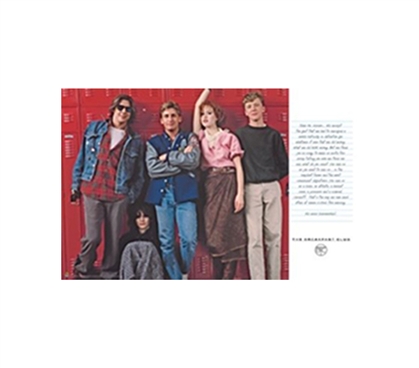 Decorate With Dorm Stuff - Breakfast Club Lockers Poster - Movie Posters For Dorms