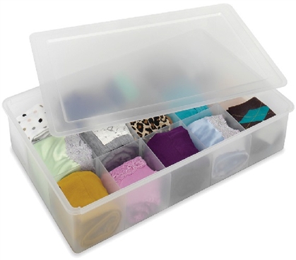 15 Section Dorm Organizer Box Dorm Room Storage