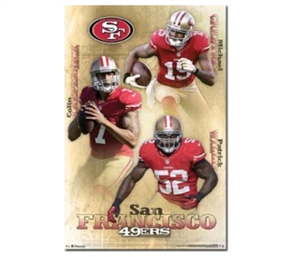 Shopping For College - San Francisco 49ers Poster - Decorate Your Dorm Room