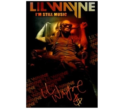Rap Posters For College - Lil Wayne Music Poster - Make Your Dorm Room A Party